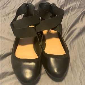 Torrid Black Sandals Size 12. Almost new
